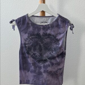 BDG Purple Tie-Dye Muscle Tee